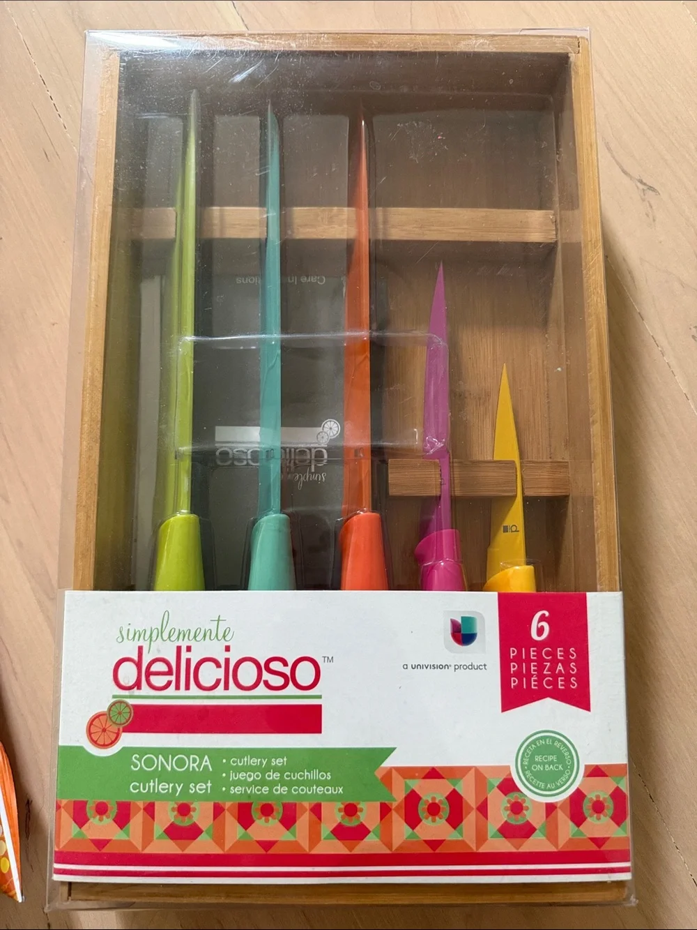 simplemente delicioso Sonora 6-Piece Colorful Cutlery Set - Multicolor